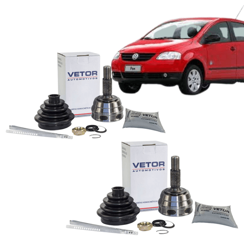 Par Junta Homocinética Volkswagen 1.0 Fox Gol