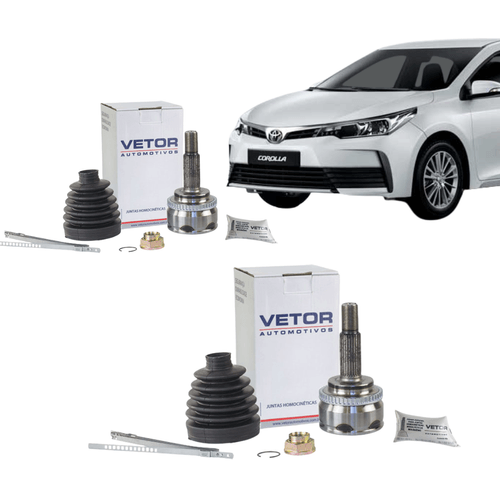 Par Junta Homocinética Toyota Corolla Corolla Fielder