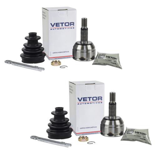 Par Junta Homocinética Renault Logan Megane Sandero Scenic