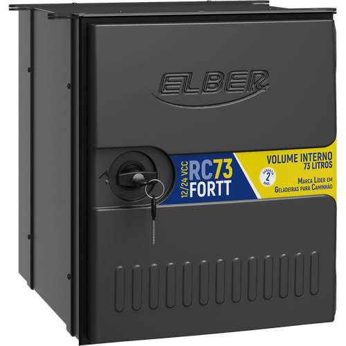 Geladeira Elber RC 73 Litros Fortt - Bivolt 12/24v - Externa