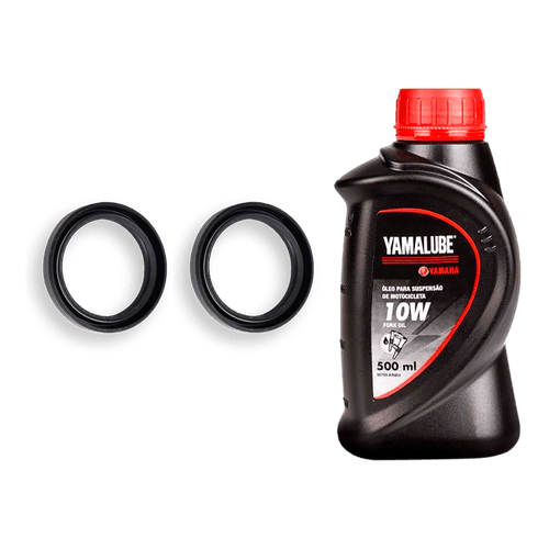 Par Retentores Óleo Suspensão 10W MT03 2008 Original Yamaha
