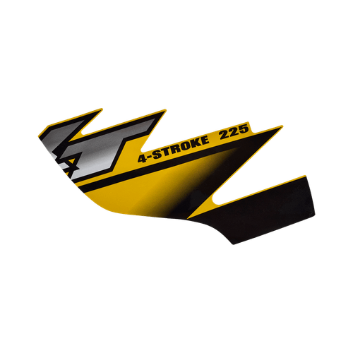 Faixa Adesivo do Tanque Esq XT 225 02 Amarelo Original Yamaha