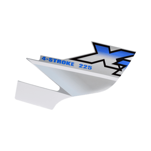 Faixa Adesivo do Tanque Dir XT 225 Prata 02 Original Yamaha