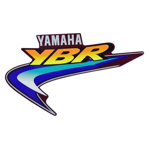Faixa Adesivo Esquerdo do Tanque YBR 125E 01 Vermelho Original Yamaha