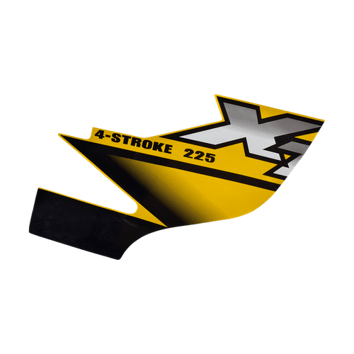 Faixa Adesivo do Tanque Dir XT 225 Amarelo 02 Original Yamaha