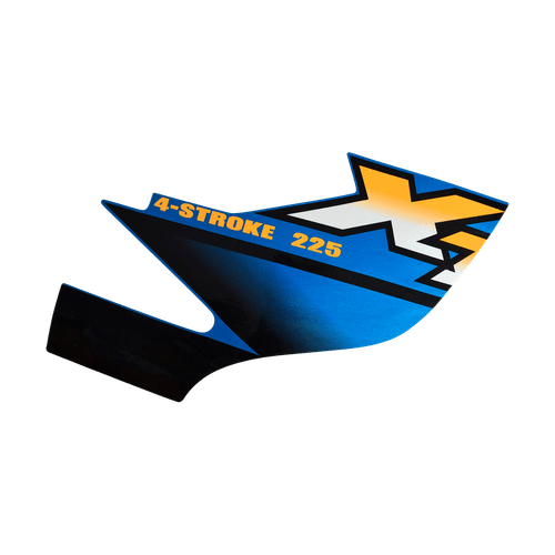 Faixa Adesivo do Tanque Dir XT 225 Azul 03 Original Yamaha