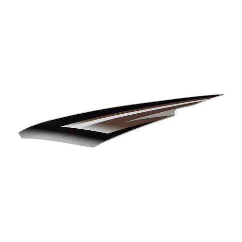 Faixa Adesivo Tanque Esq TDM 225 04 Prata Original Yamaha