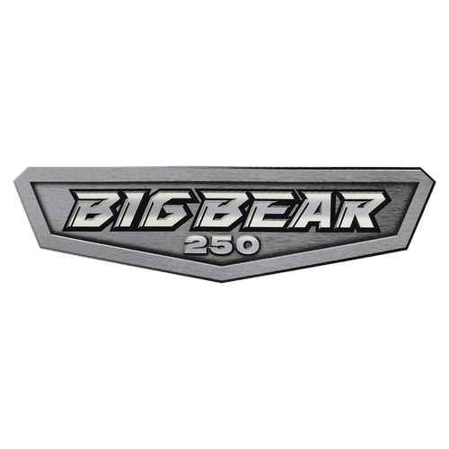 Emblema do Tanque Esquerdo Big Bear YFM250 07 Original Yamaha