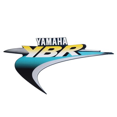 Adesivo da Aba do Tanque Esquerdo YBR 125 Original Yamaha
