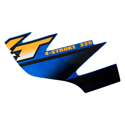 Faixa Adesivo do Tanque Esq XT 225 03 Azul Original Yamaha