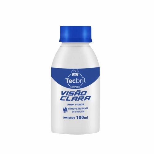 Limpa Vidros Para-brisa Visão Clara 100ml Tecbril
