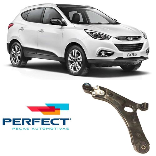 Bandeja Dianteira Hyundai Ix35 2010 A 2015 Inferior Esquerda