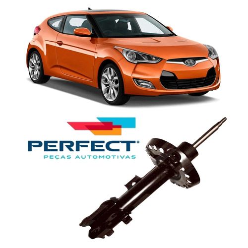 Amortecedor Dianteiro Hyundai Veloster 2011 A 2014 Esquerdo
