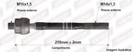 Barra Axial Ranger 98 2012 Explorer 95 98 Hidraulica