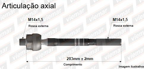 Barra Axial Fiat Palio 1996 A 2000 Mecanica