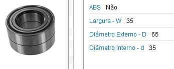 Rolam Roda Diant Renault Clio 1.0 Tds Renault 1.0