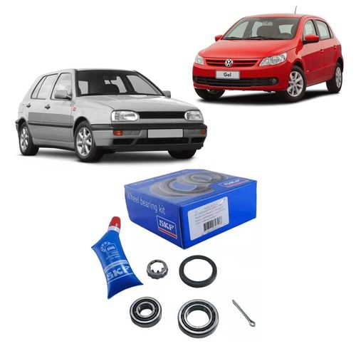 Kit Rolam Roda Tras Gol,V.P.S,Passat Gol Gv Golf Cordoba