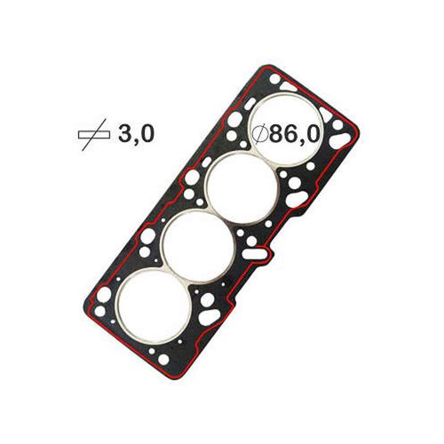 JUNTA DO CABECOTE - FORD MONDEO 2.0 16V ZETEC | 3.00MM - BASTOS
