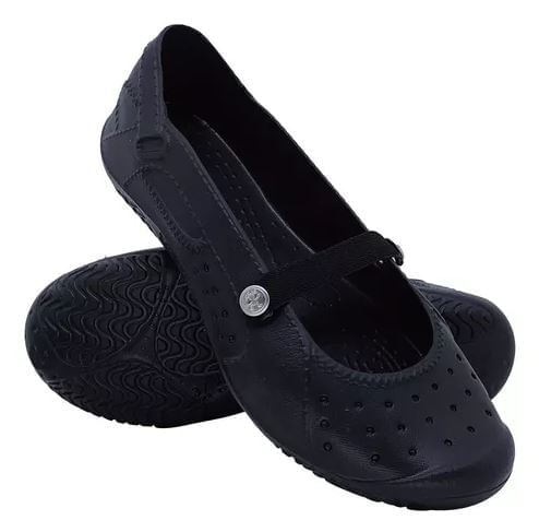 Sapatilha Soft Mania Fechada Com Ca - Preto Tamanho 35 - Bb50-Pr/35 - Soft Work
