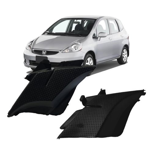 Par Tampa Acabamento Churrasqueira Honda Fit 2004 a 2008