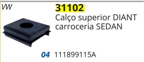 Calco Carroceria Fusca Diant Superior