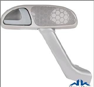 Descansa Braco Gol Giii Diant Dir Cinza Flanel C Macaneta In