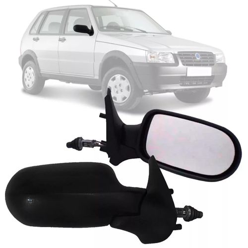 Espelho Ext Fiat Uno 05 4Pts Dir C Controle
