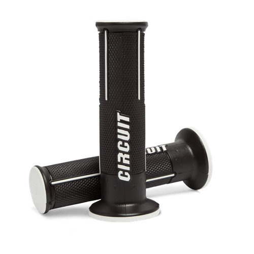 MANOPLA SPEED RACING II - PRETO E BRANCO