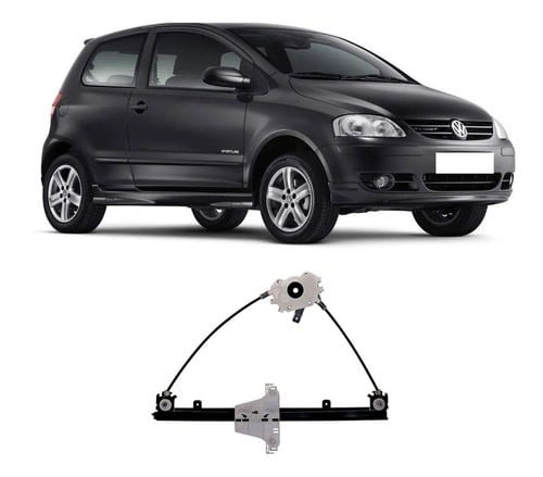 Máquina Vidro Elétrico Esquerdo Fox 2003 Em Diante