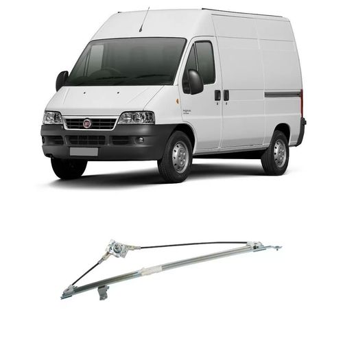 Máquina Vidro Mecânica Dianteira Direita Ducato Boxer 1998/