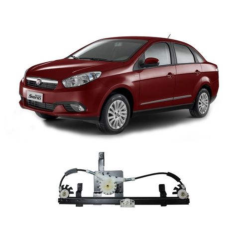 Máquina Vidro Elétrico Esquerdo Grand Siena 2012 Em Diante