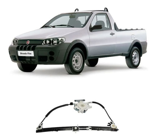 Máquina Vidro Elétrico Dianteiro Palio 1996/12 Strada 1996/