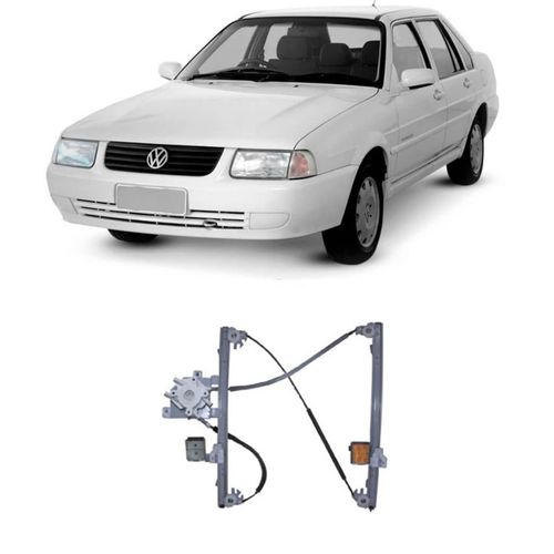 Máquina Vidro Elétrica Dianteira Esquerda Santana 1997/2006