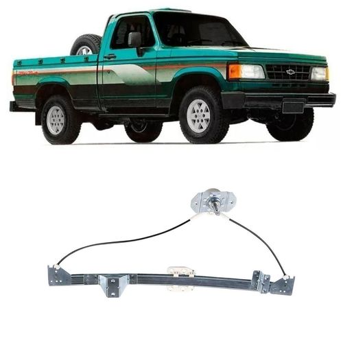 Máquina Vidro Mecânica Dianteira Esquerda Bonanza D20 1991/