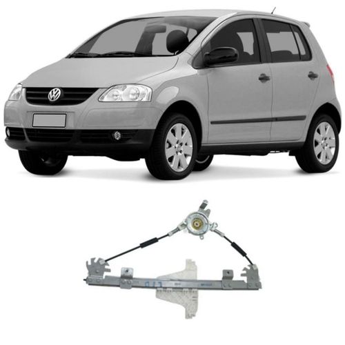 Máquina Vidro Elétrica Traseira Esquerda Fox 2003/ Original
