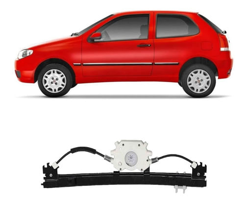 Máquina Vidro Elétrica Direita Palio 1996/2017 Strada 1998/