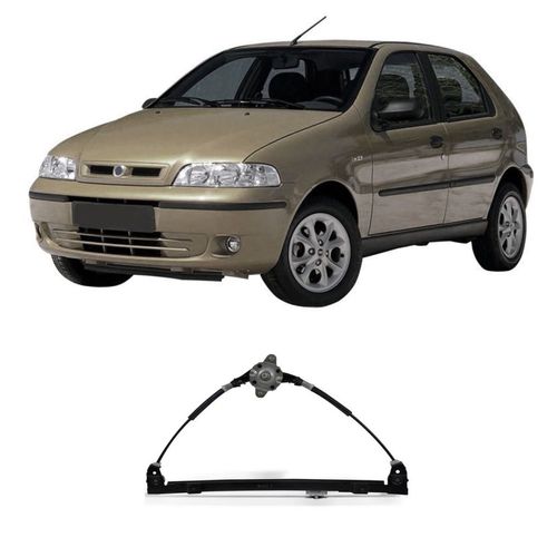 Máquina Vidro Mecânica Dianteira Direita Palio Siena 1996/
