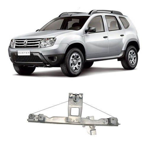 Máquina Vidro Mecânico Direito Duster 2011 Em Diante