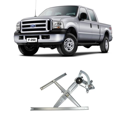 Máquina Vidro Mecânica Dianteira Direita F250 F350 1998/