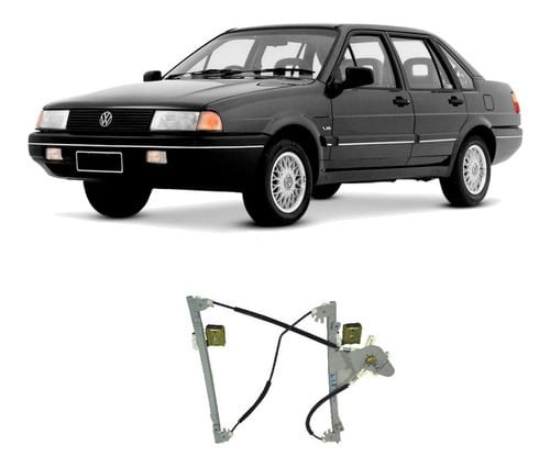 Máquina Vidro Mecânico Direito Quantum Santana 1997/