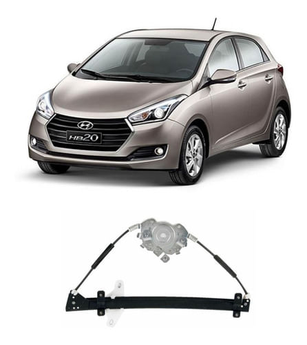 Máquina Vidro Elétrica Dianteira Direita Hb20 2012/