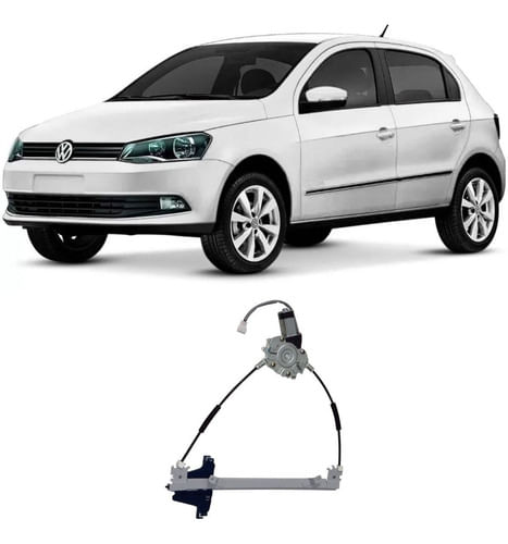 Máquina Vidro Elétrica Direita Gol 12/ Saveiro 10/ C/ Motor
