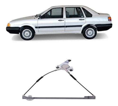 Máquina Vidro Elétrica Direita Santana 1984/1998