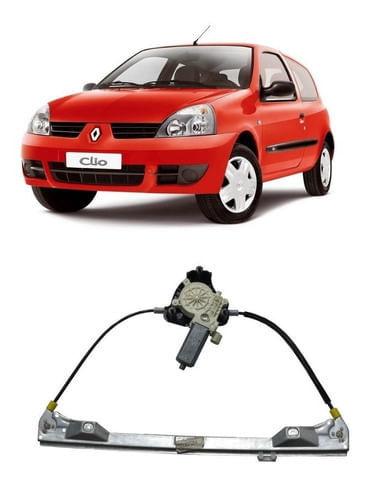 Máquina De Vidro Elétrica Traseira Direita Renault Clio