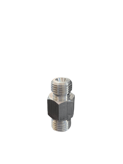 NIPLE ADAPTADOR ROSCA EXTERNA 1/4'' X 1/4'' MACHO-MACHO