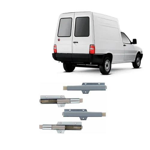 Kit Ferrolho Pta Traseira Fiorino 1988 a 2013 todos 4 peças