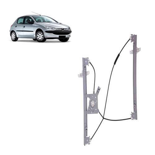 Maquina Vidro Porta 207 2009 A 2014 2p 206 Dir P/Motor Orig