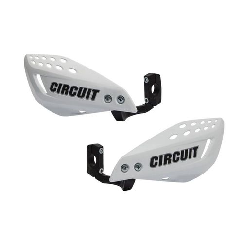 Protetor de Mão Vector Haste Injetada T-Rex Carbon/Branco - Circuit
