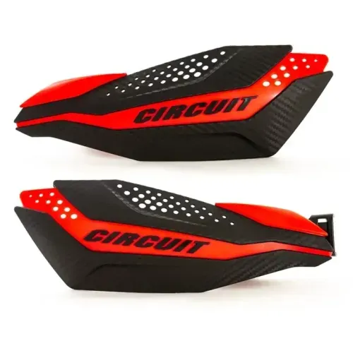 Protetor de Mão Dakar Universal Carbon/Vermelho C - Circuit