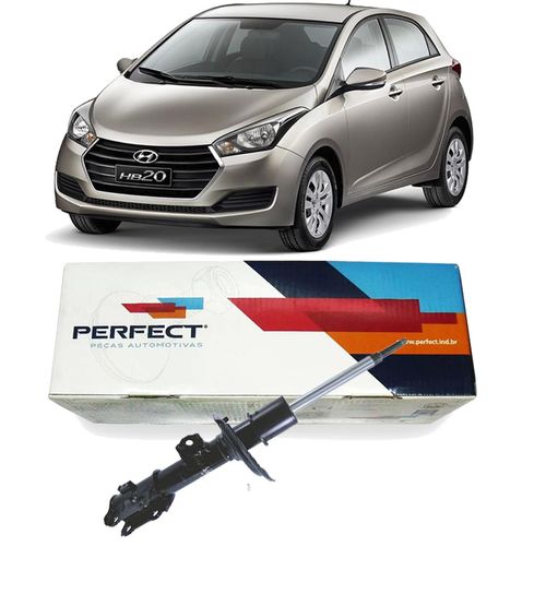 Amortecedor Dianteiro Hyundai Hb20 2013 A 2021 Direito